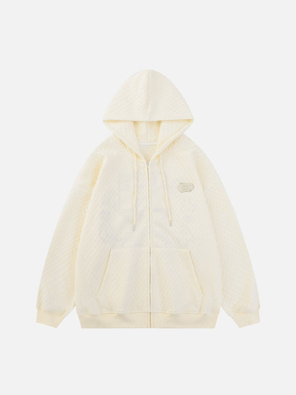Levefly - 3D Embroidery Embroidered Patch Hoodie - Streetwear Fashion - levefly.com