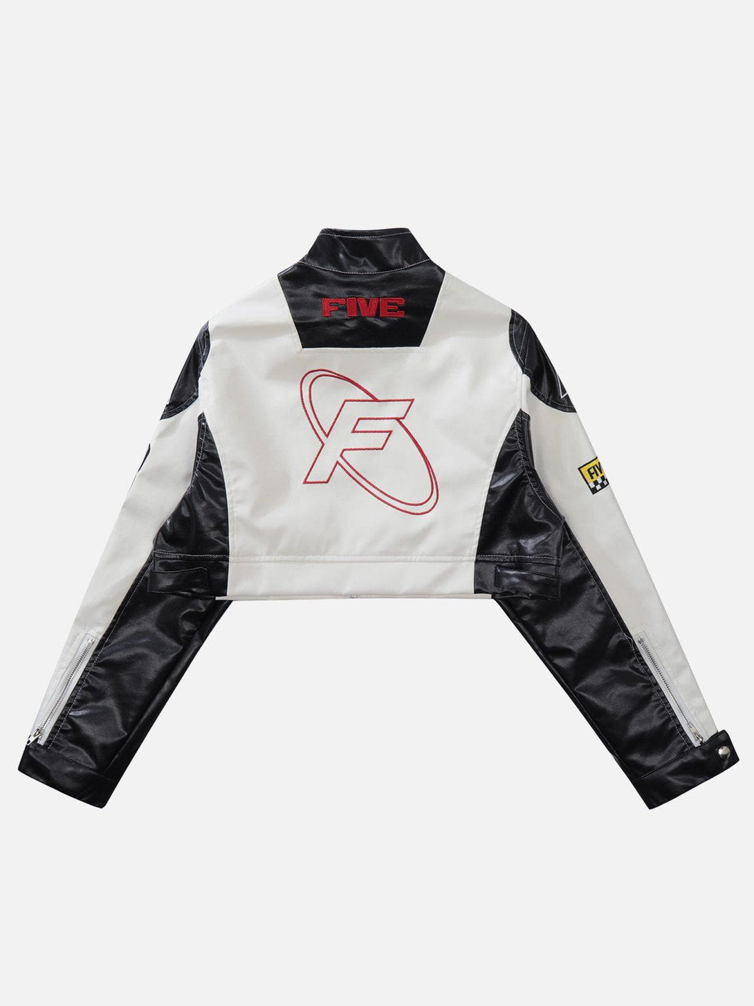Levefly - Ambition Motorcycle Crop Jacket - Streetwear Fashion - levefly.com