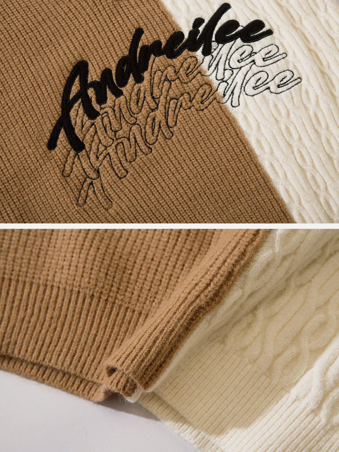 Levefly - "Andreilee" Print Sweater Vest - Streetwear Fashion - levefly.com