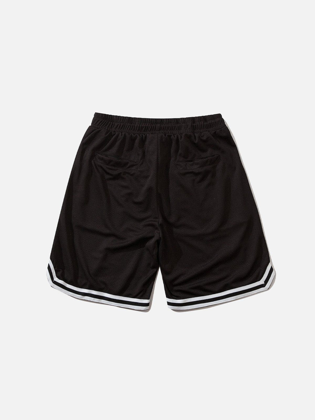 Levefly - Applique Embroidery Stripes Shorts - Streetwear Fashion - levefly.com