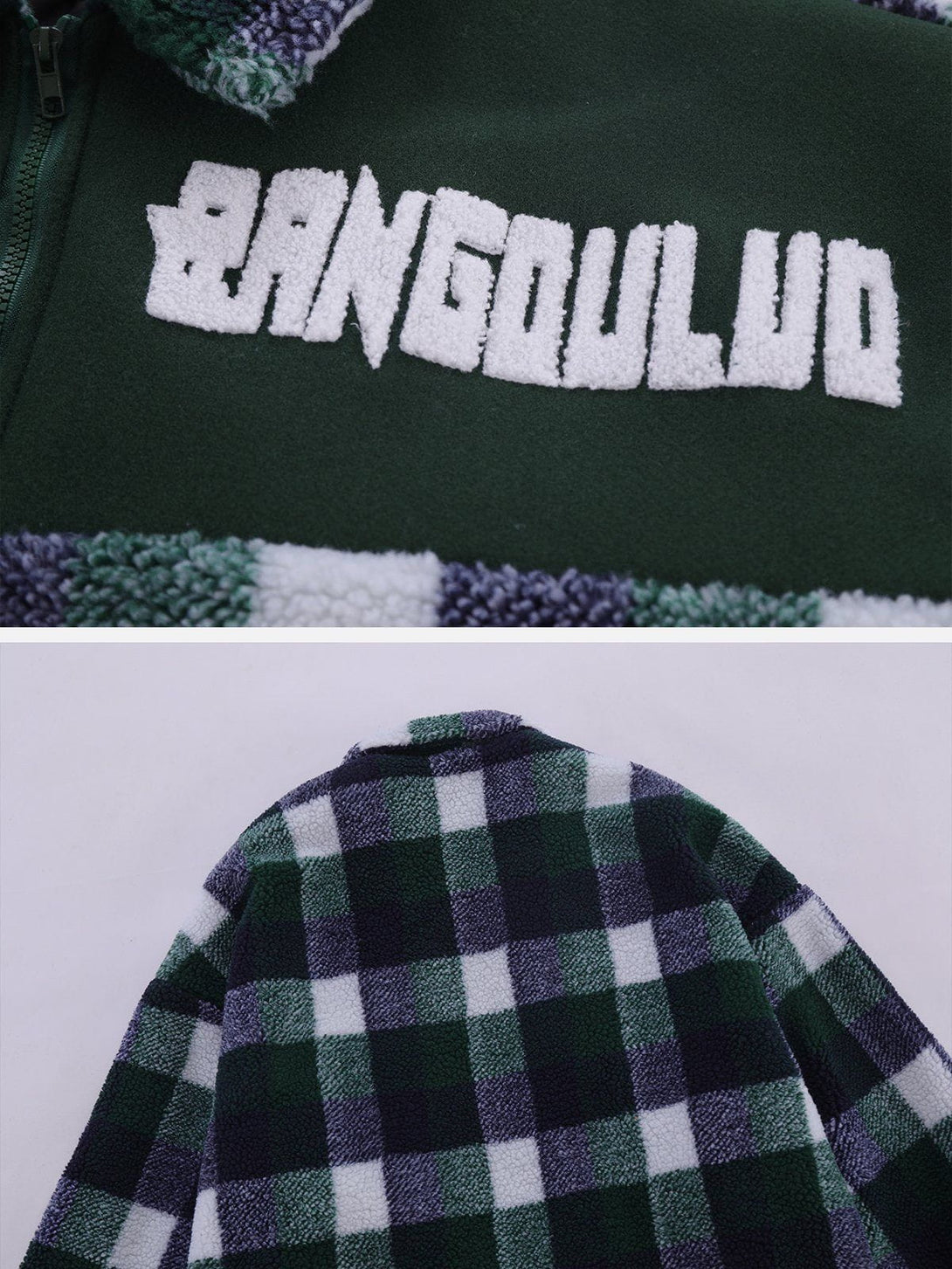 Levefly - "BANGOULUO" Embroidered Winter Coat - Streetwear Fashion - levefly.com