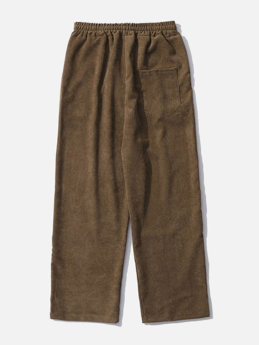 Levefly - Bee Embroidered Corduroy Pants - Streetwear Fashion - levefly.com