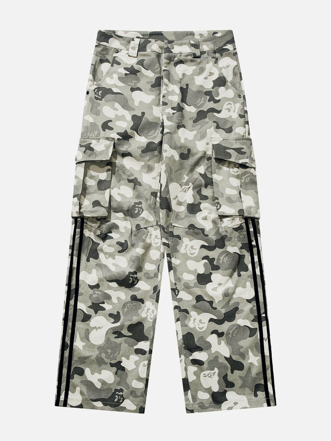 Levefly - Camouflage Multi-pocket Cargo Pants - Streetwear Fashion - levefly.com