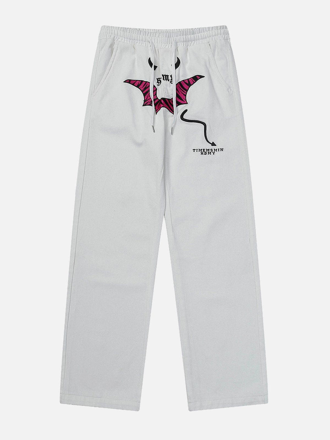 Levefly - Cartoon Bat Elastic Pants - Streetwear Fashion - levefly.com