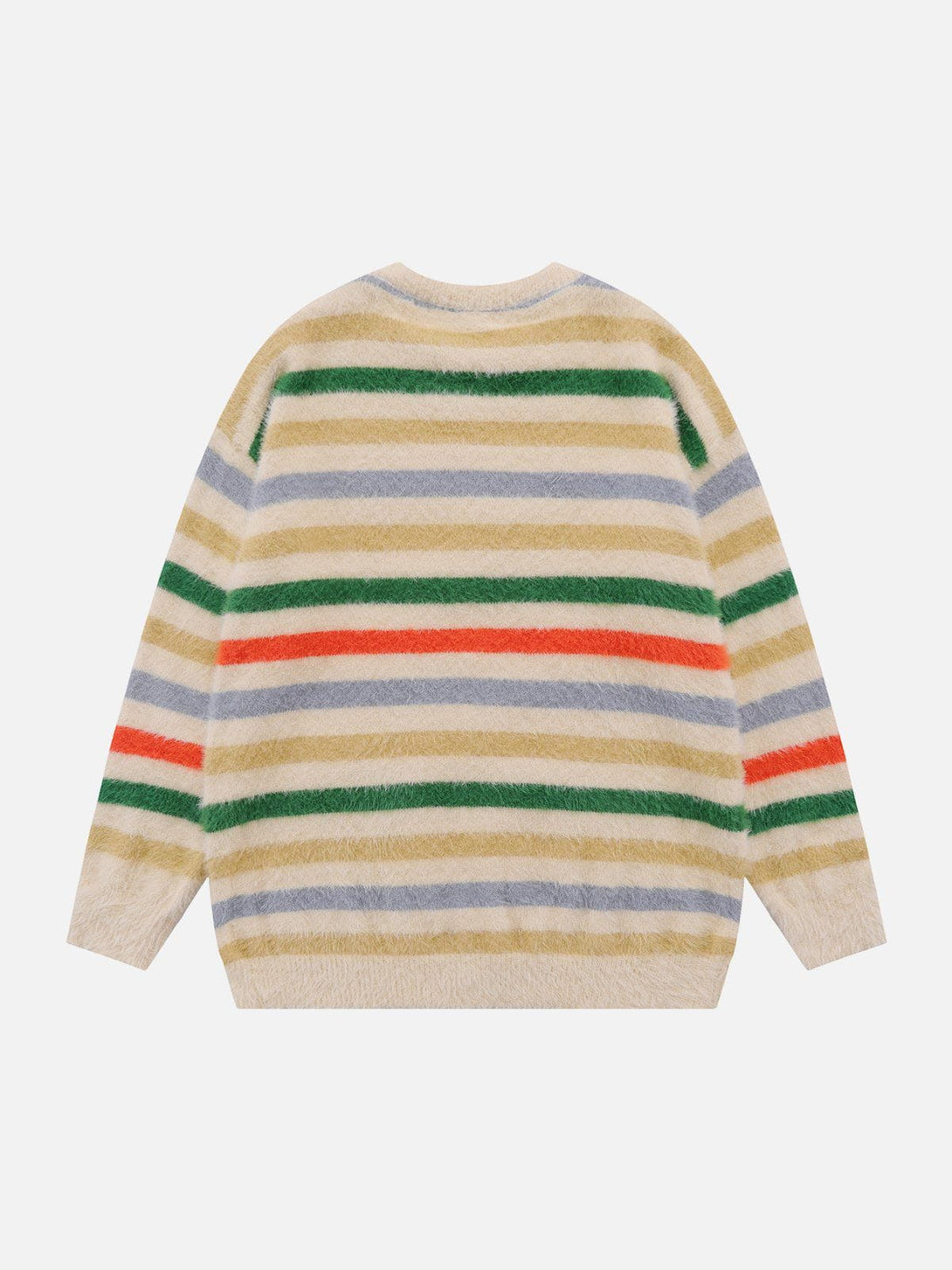 Levefly - Color Striped Star Sweater - Streetwear Fashion - levefly.com