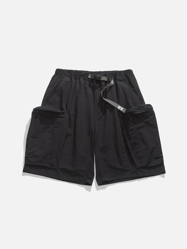Levefly - Discreet Side Pockets Shorts - Streetwear Fashion - levefly.com