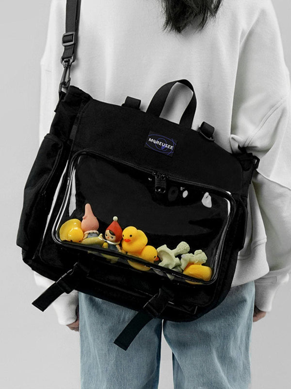 Levefly - Duck Transparent Shoulder Bag - Streetwear Fashion - levefly.com