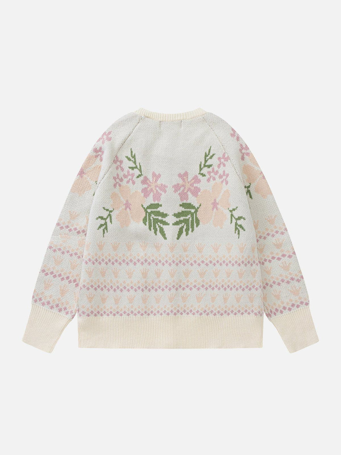 Levefly - Embroidery Patchwork Cardigan - Streetwear Fashion - levefly.com