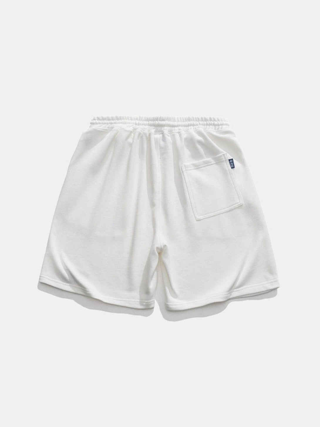 Levefly - Embroidery Solid Color Shorts - Streetwear Fashion - levefly.com