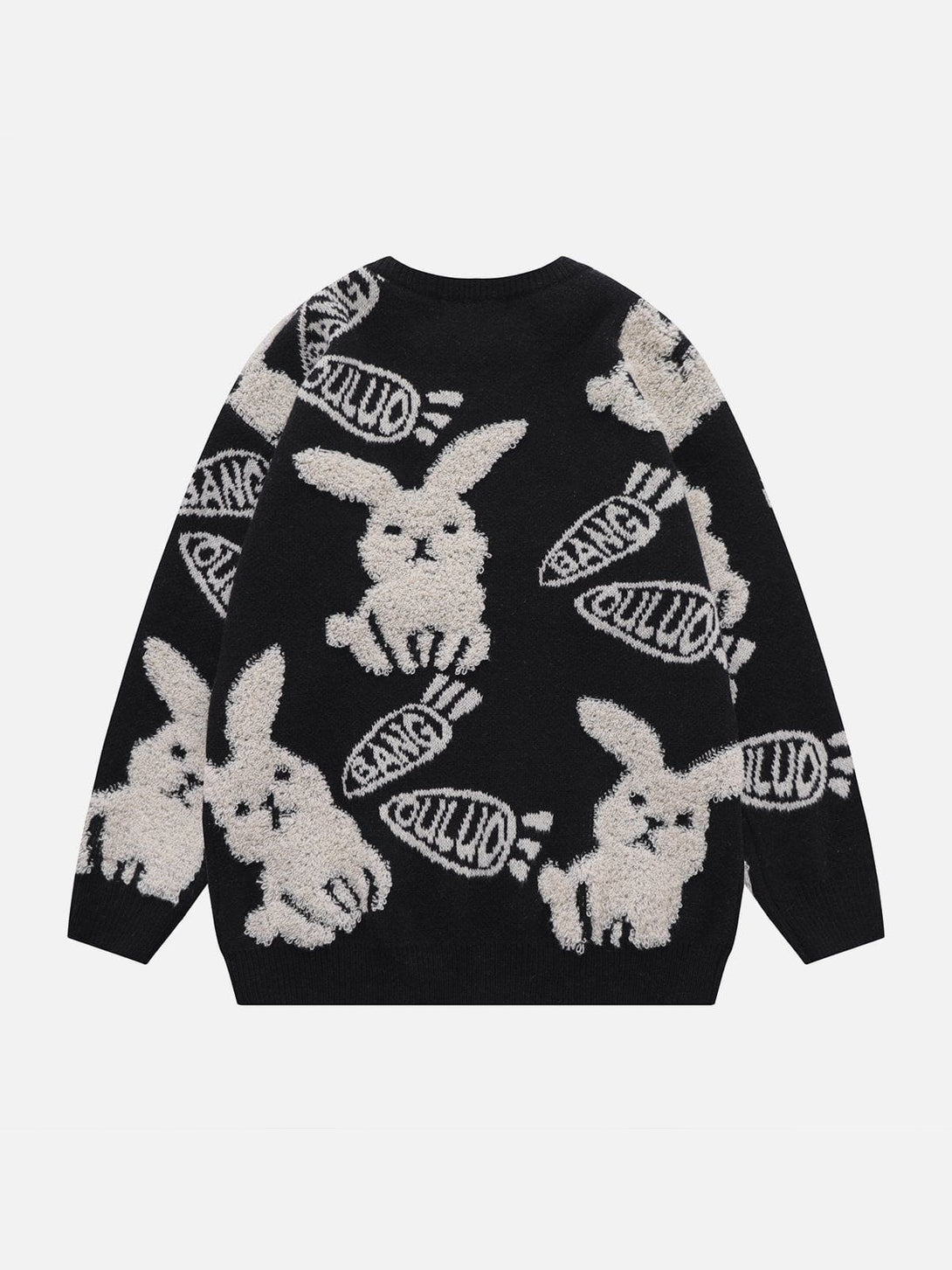 Levefly - Flocking Rabbit Knit Sweater - Streetwear Fashion - levefly.com