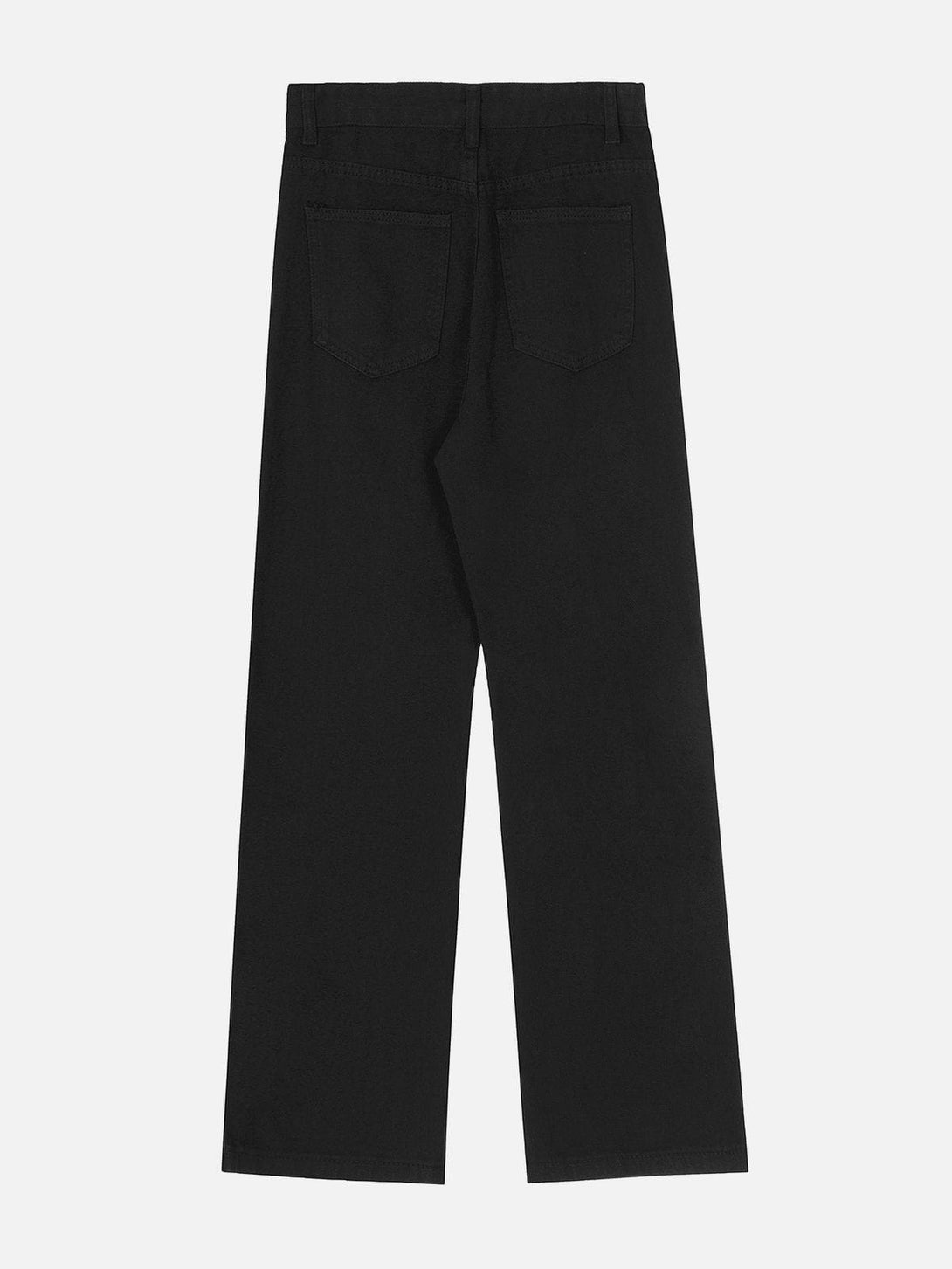 Levefly - Lace Up Raw Pocket Pants - Streetwear Fashion - levefly.com