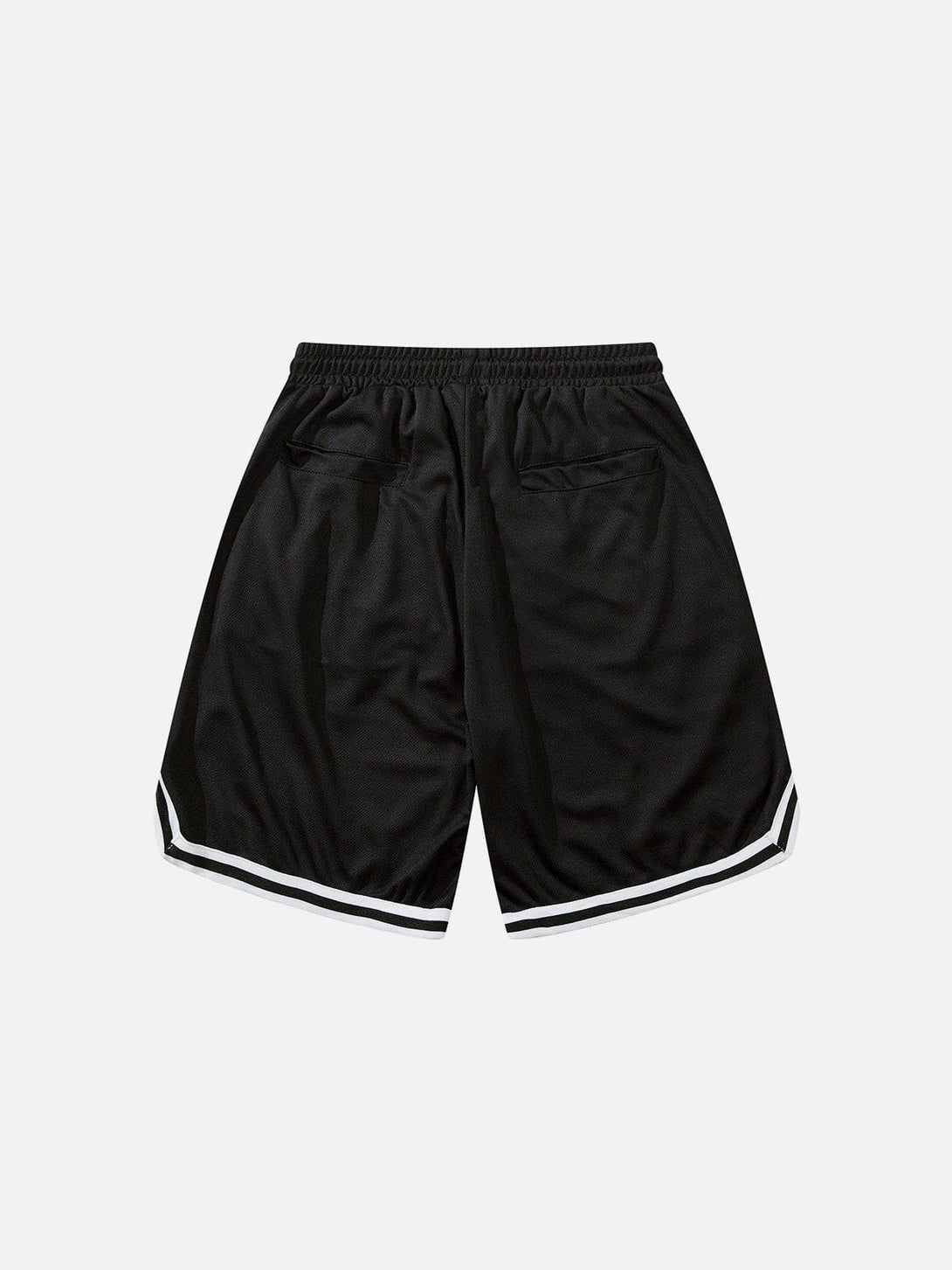 Levefly - Letter Embroidered Stripes Shorts - Streetwear Fashion - levefly.com