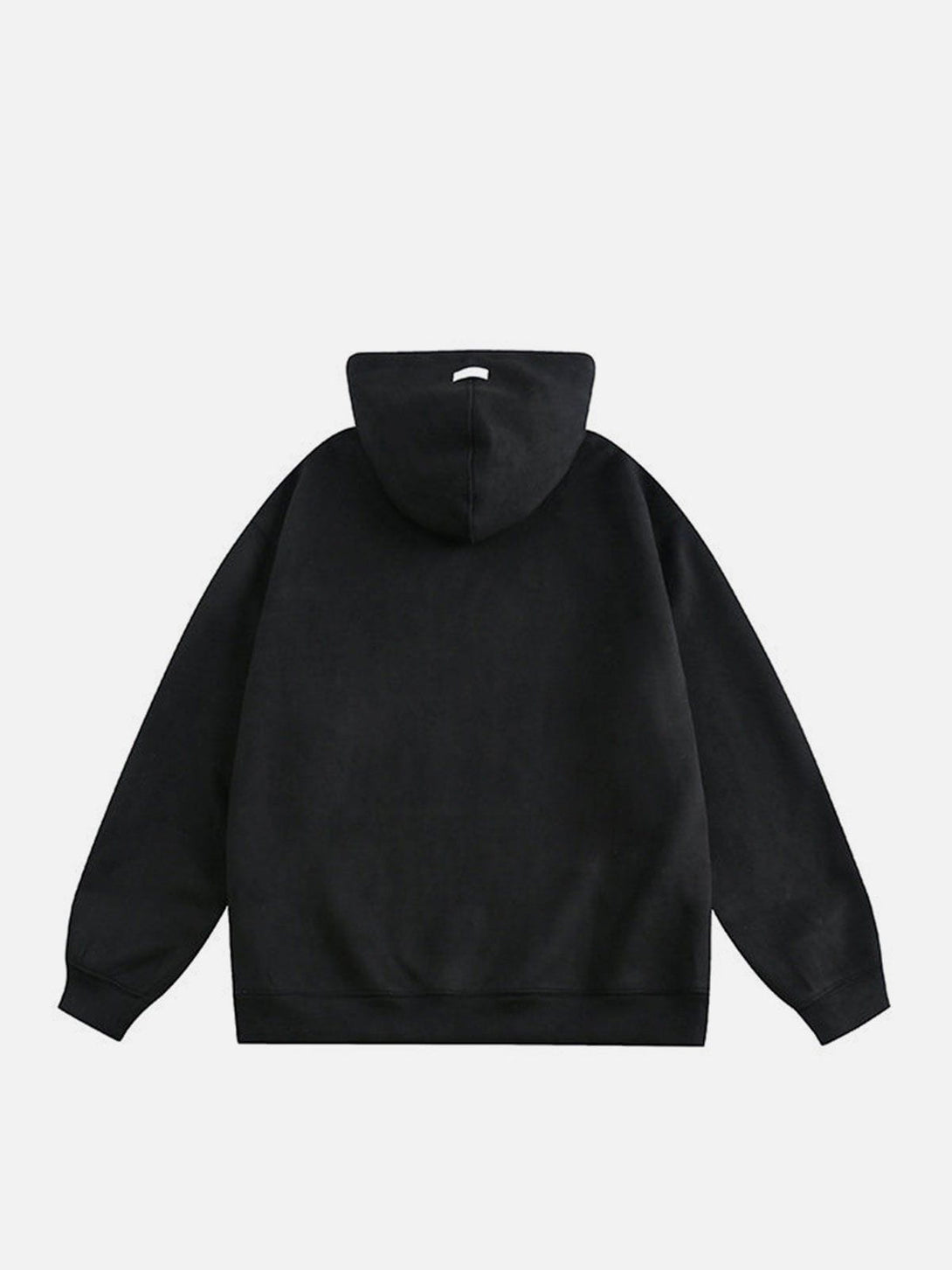 Levefly - Letter Print Solid Hoodie - Streetwear Fashion - levefly.com