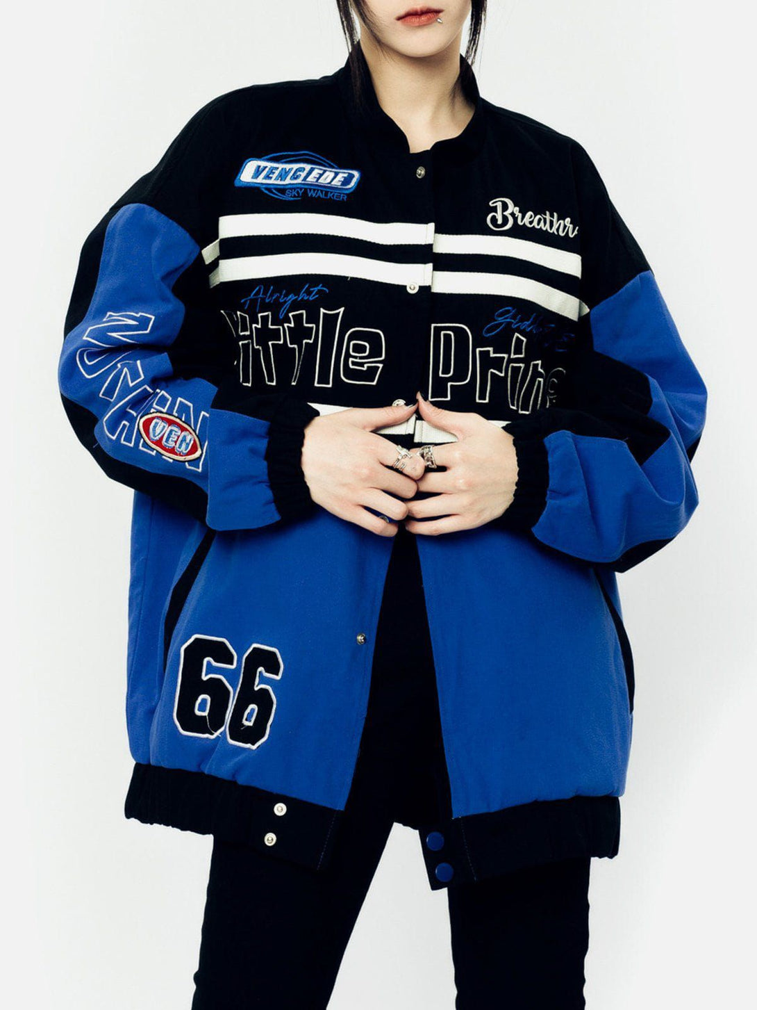Levefly - Little Prince Racing Detachable Jacket - Streetwear Fashion - levefly.com