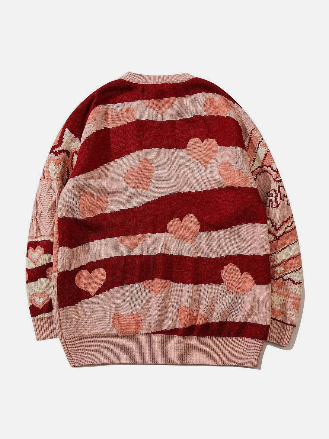 Levefly - Love Weaving Knit Sweater - Streetwear Fashion - levefly.com