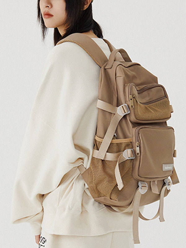 Levefly - Multi-Pocket High-Capacity Shoulder Bag - Streetwear Fashion - levefly.com