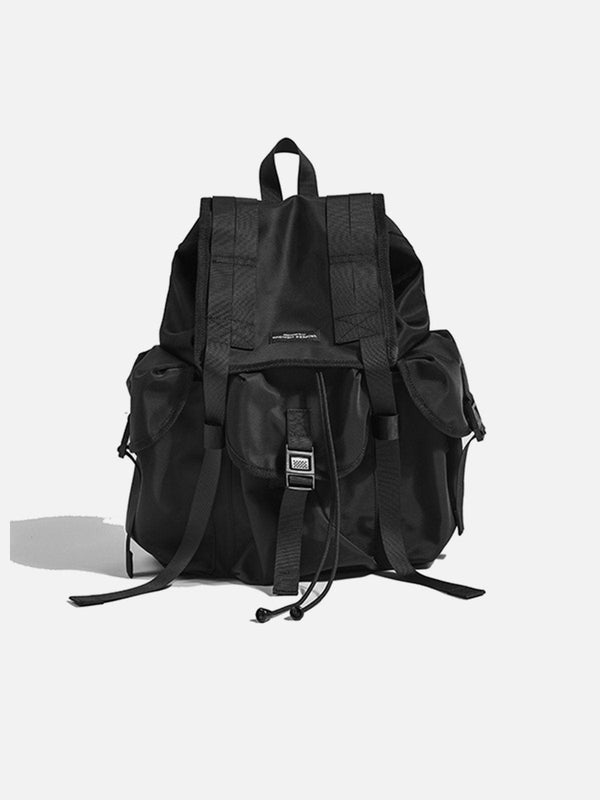 Levefly - Multi-Pocket Strapped Shoulder Bag - Streetwear Fashion - levefly.com