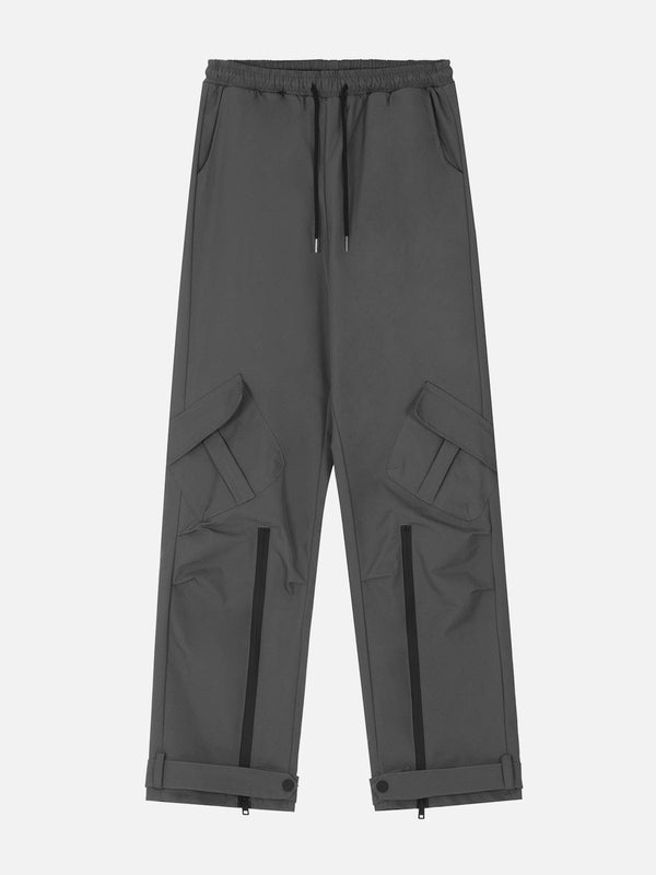 Levefly - Multi Pocket Zipper Design Cargo Pants - Streetwear Fashion - levefly.com