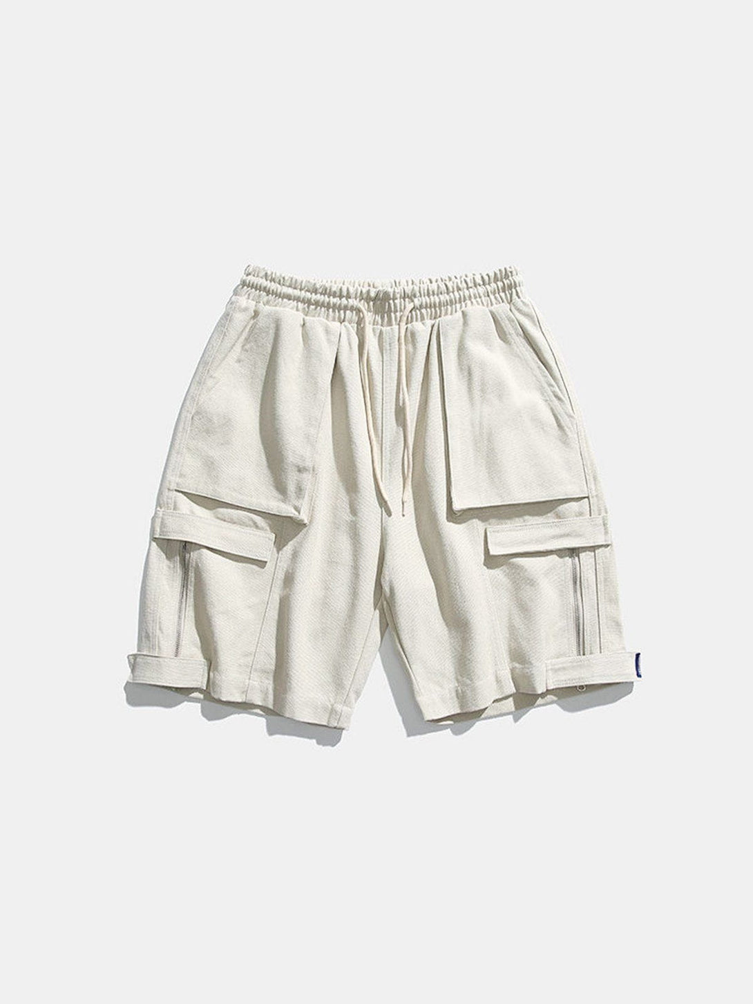 Levefly - Multi-pocket Solid Color Shorts - Streetwear Fashion - levefly.com
