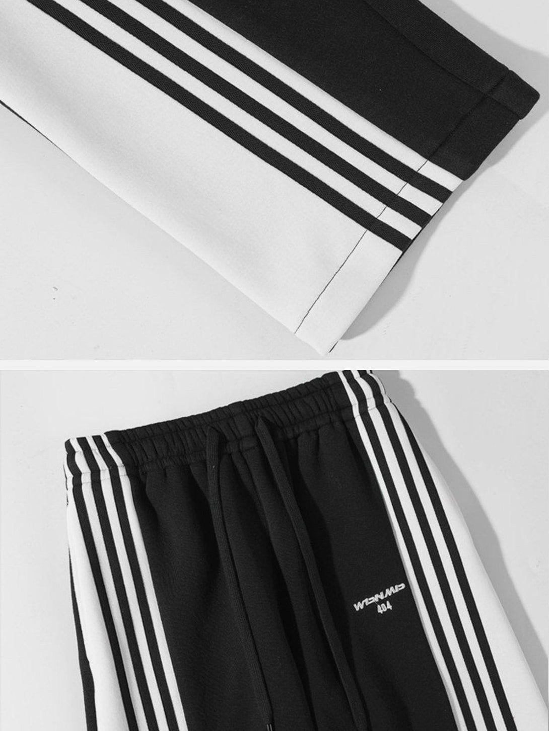 Levefly - Simple Colorblock Stripe Sweatpants - Streetwear Fashion - levefly.com