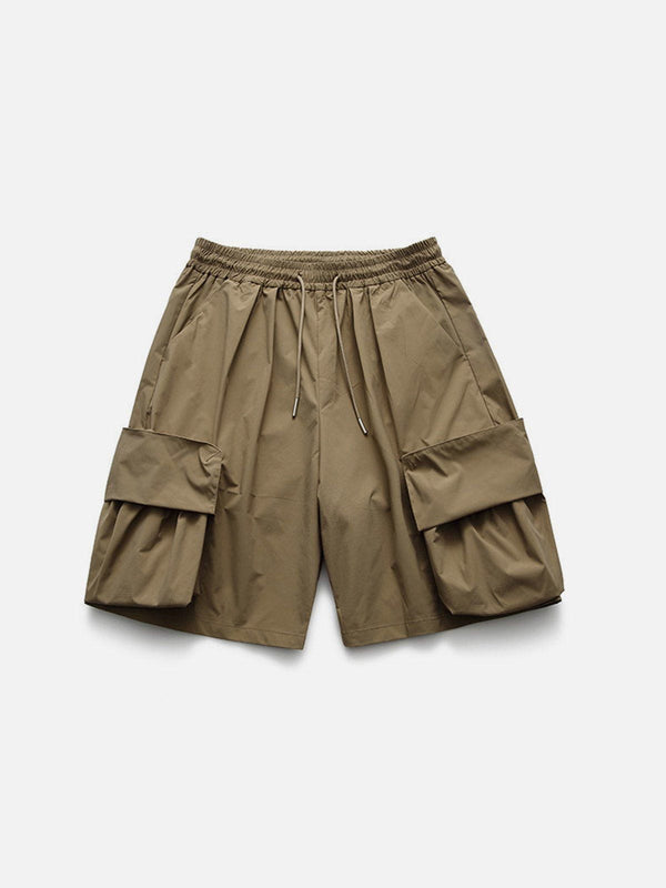 Levefly - Solid Big Pocket Shorts - Streetwear Fashion - levefly.com
