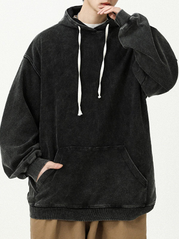 Levefly - Solid Color Hoodie - Streetwear Fashion - levefly.com