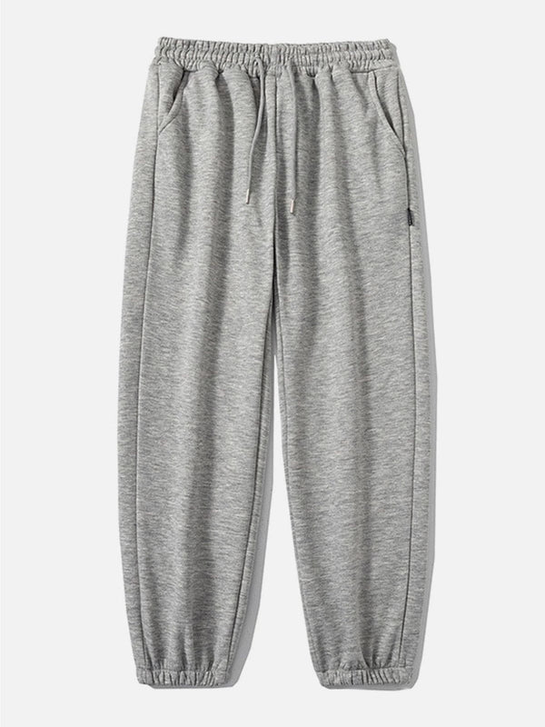 Levefly - Solid Color Sweatpants - Streetwear Fashion - levefly.com