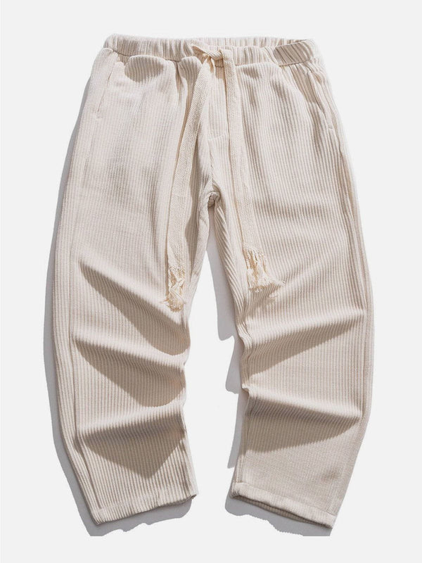 Levefly - Solid Stripe Sweatpants - Streetwear Fashion - levefly.com
