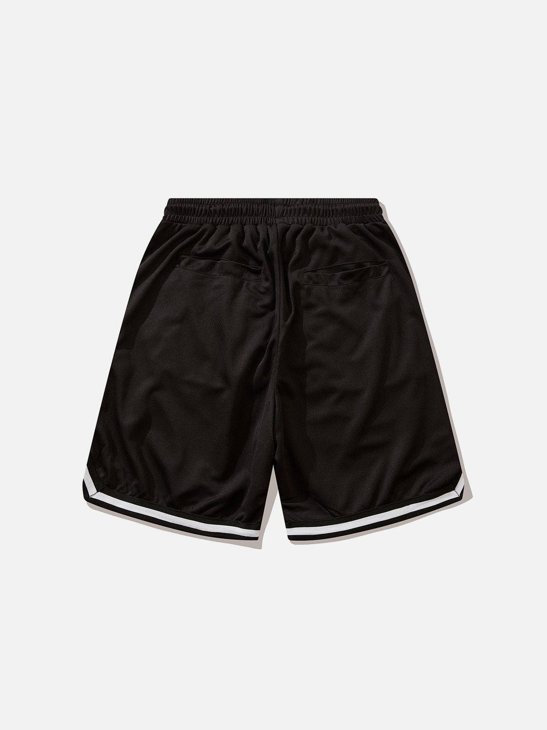 Levefly - Star Letter Embroidered Stripes Shorts - Streetwear Fashion - levefly.com