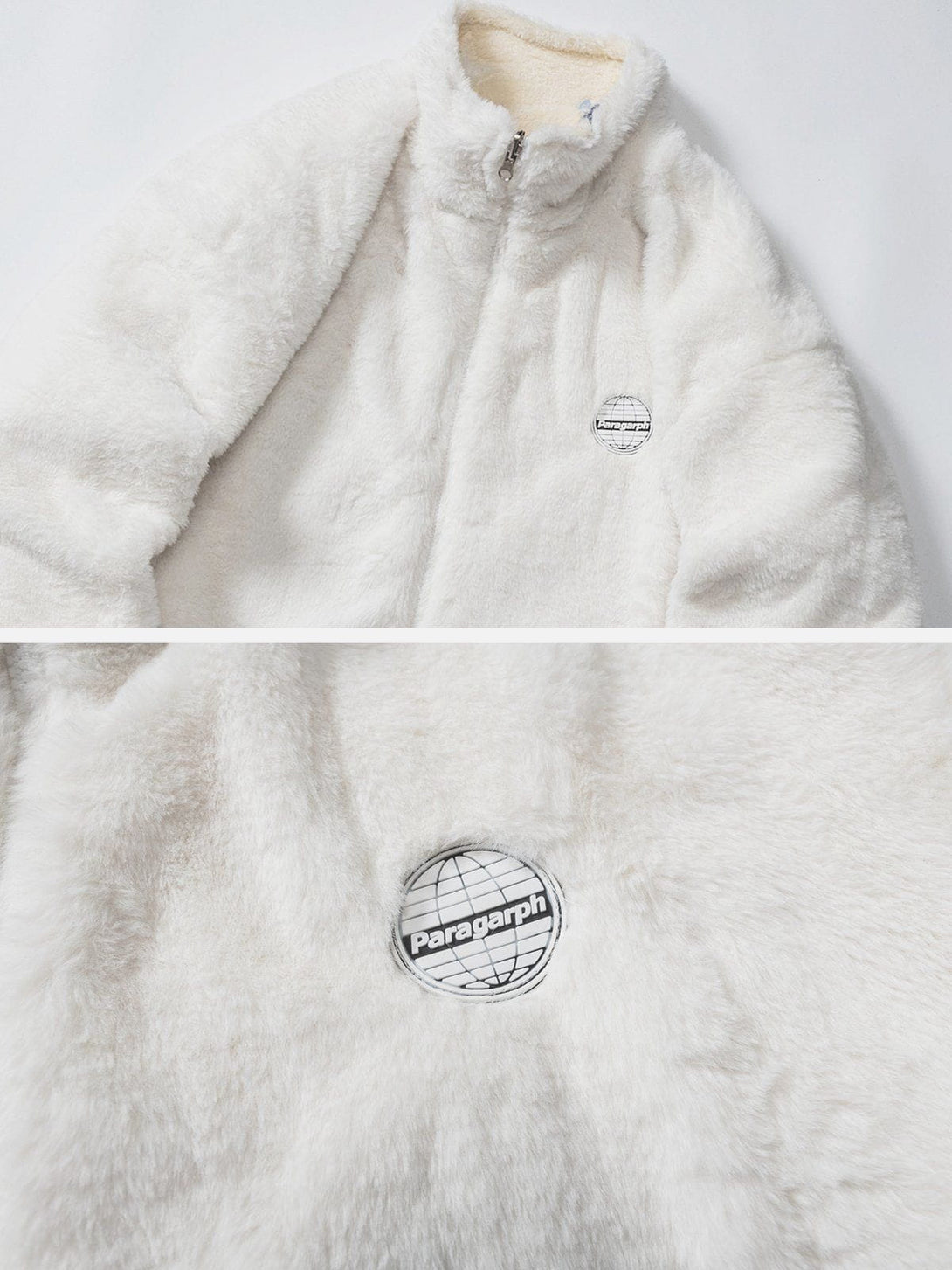 Levefly - Star Pattern Reversible Sherpa Winter Coat - Streetwear Fashion - levefly.com