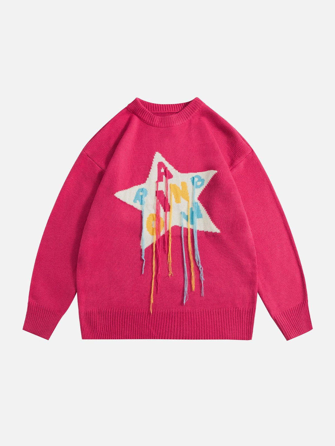 Levefly - Star Tassel Sweater - Streetwear Fashion - levefly.com
