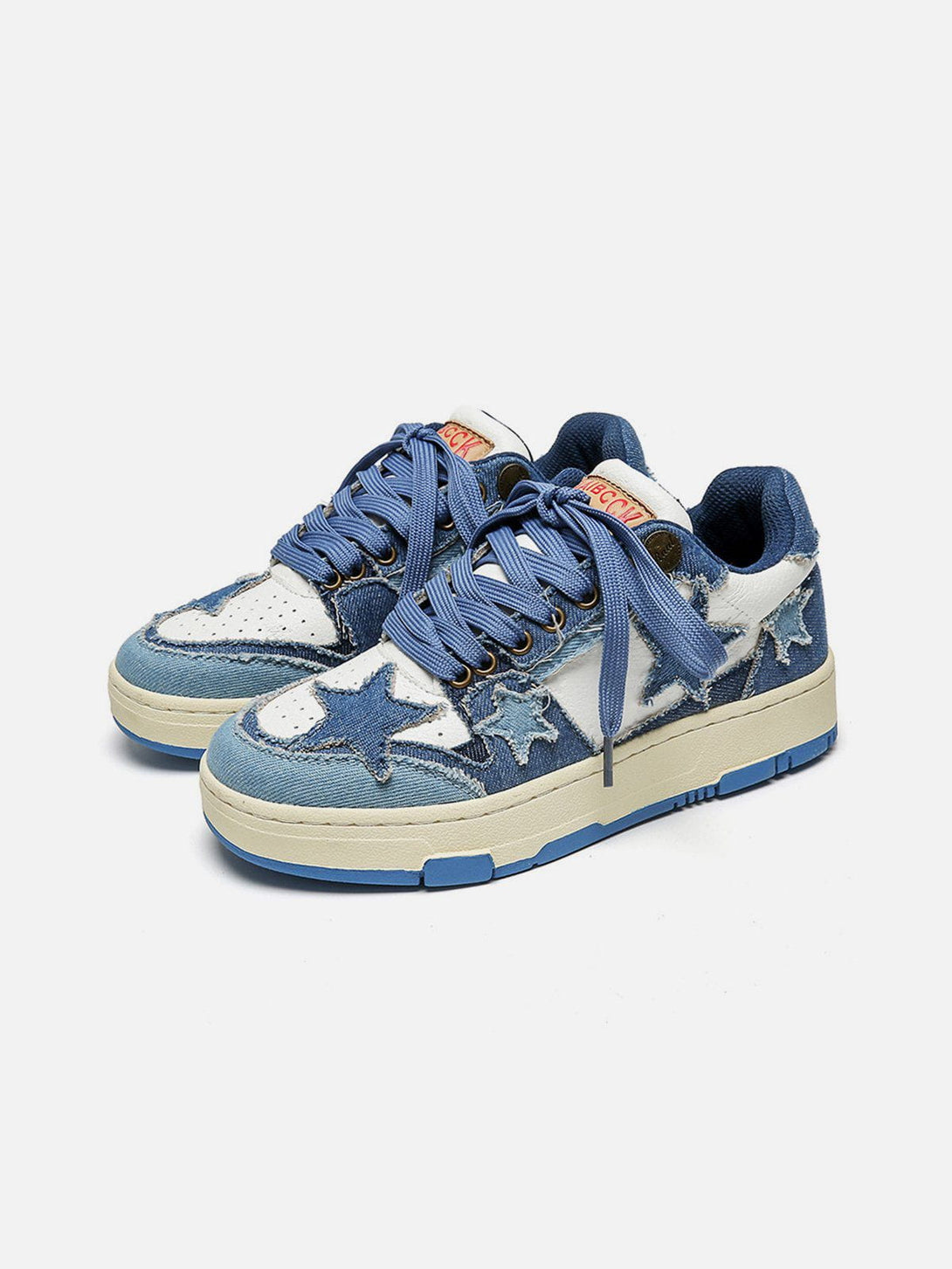 Levefly - Stars Casual All-Match Denim Skate Shoes - Streetwear Fashion - levefly.com