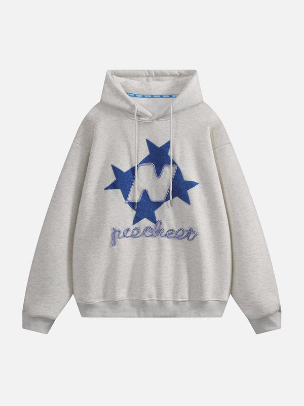 Levefly - Stellaris Embroidered Hoodie - Streetwear Fashion - levefly.com