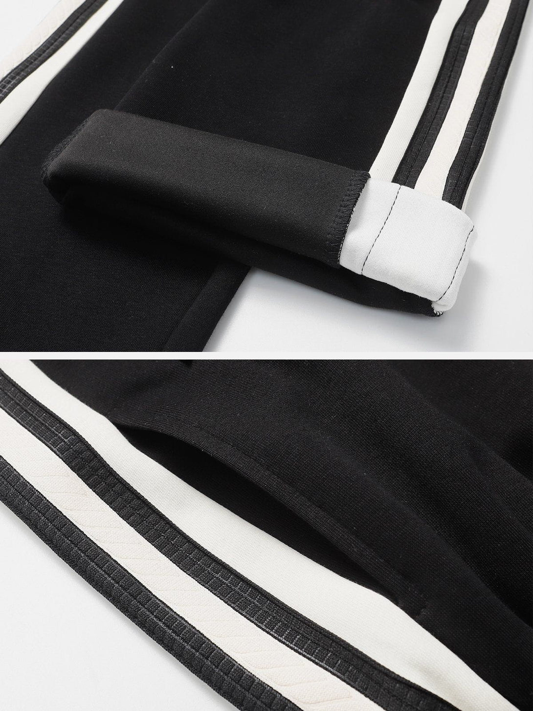 Levefly - Stripe Drawstring Sweatpants - Streetwear Fashion - levefly.com