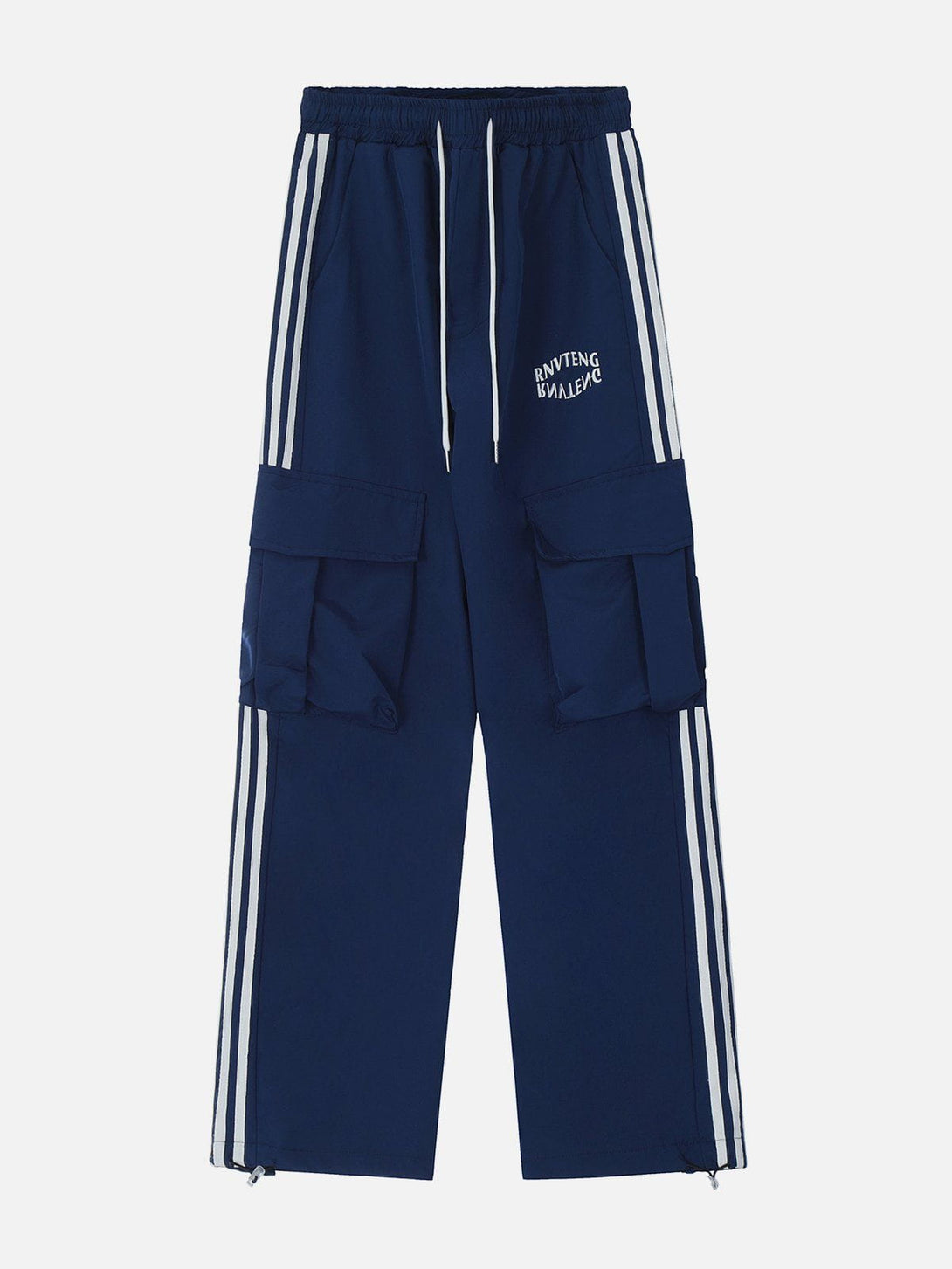 Levefly - Stripe Large Pocket Cargo Pants - Streetwear Fashion - levefly.com