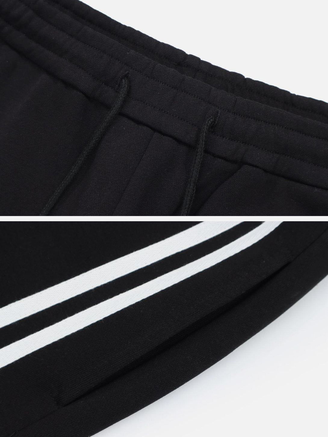 Levefly - Striped Side Pockets Sweatpants - Streetwear Fashion - levefly.com