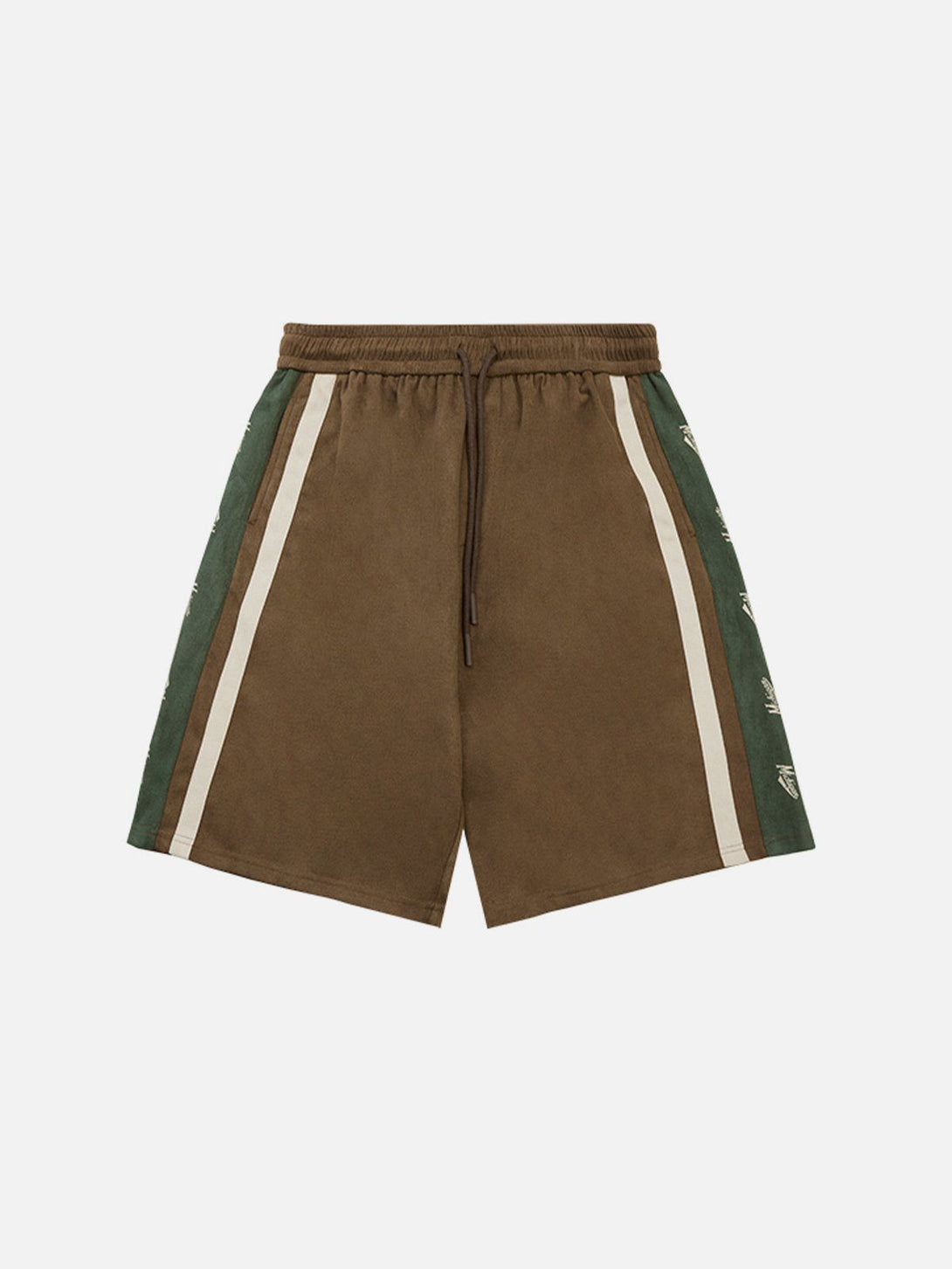 Levefly - Suede Side Stripes Shorts - Streetwear Fashion - levefly.com