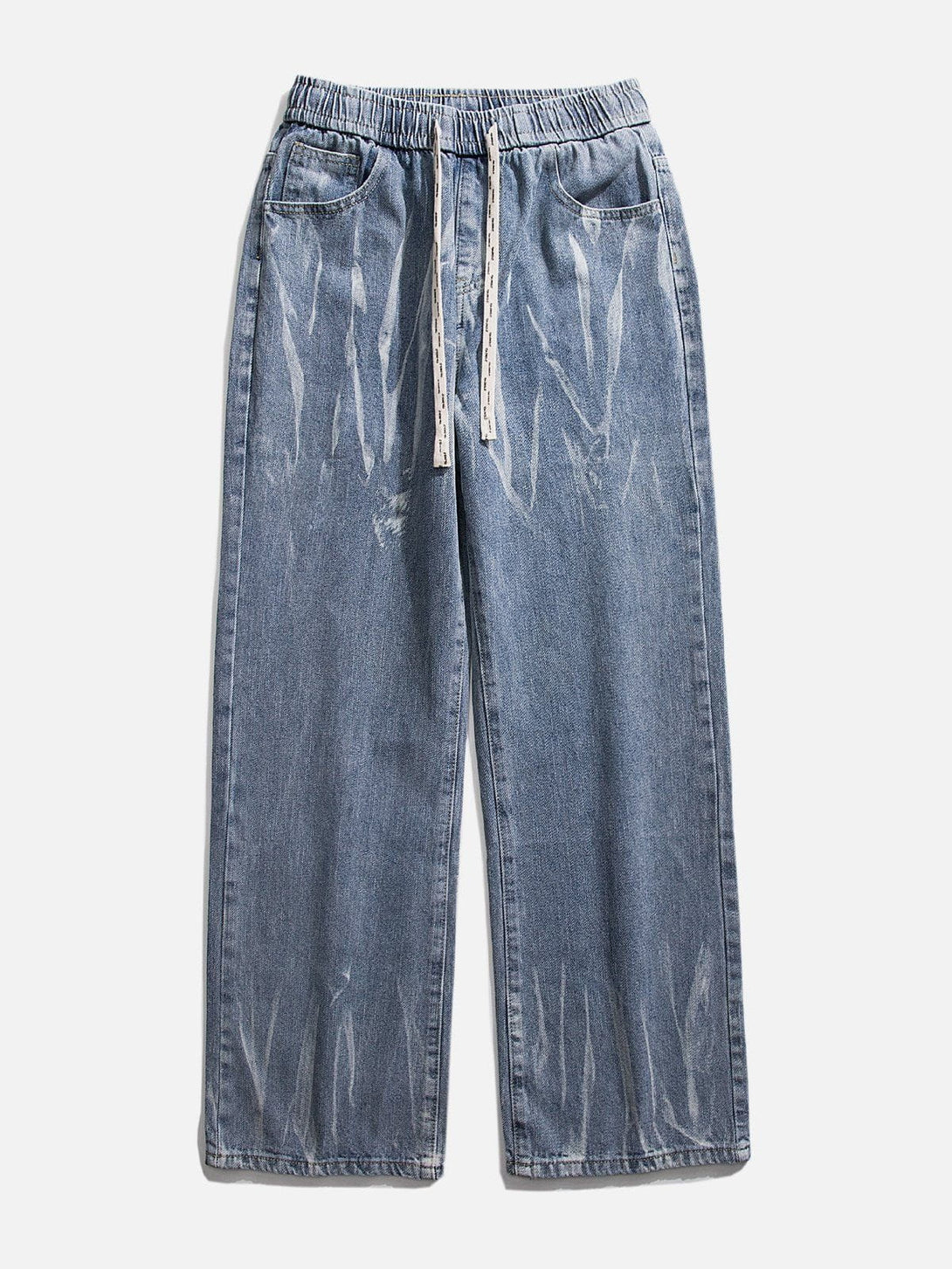 Levefly - Tie-dye Print Jeans - Streetwear Fashion - levefly.com