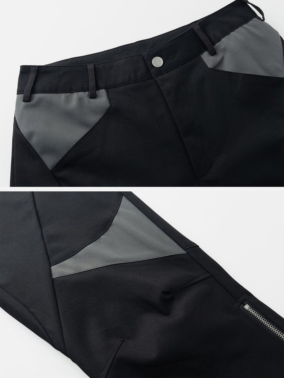 Levefly - Vintage Patchwork Pants - Streetwear Fashion - levefly.com