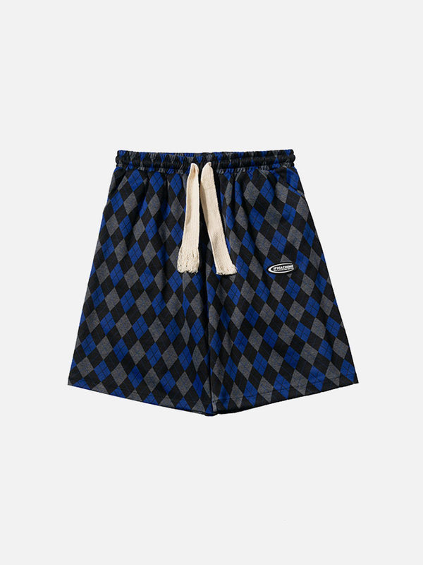 Levefly - Vintage Plaid Shorts - Streetwear Fashion - levefly.com
