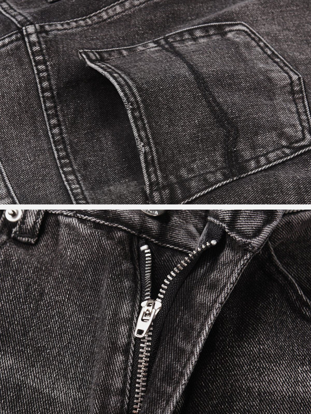 Levefly - Vintage Washed Distressed Jeans - Streetwear Fashion - levefly.com