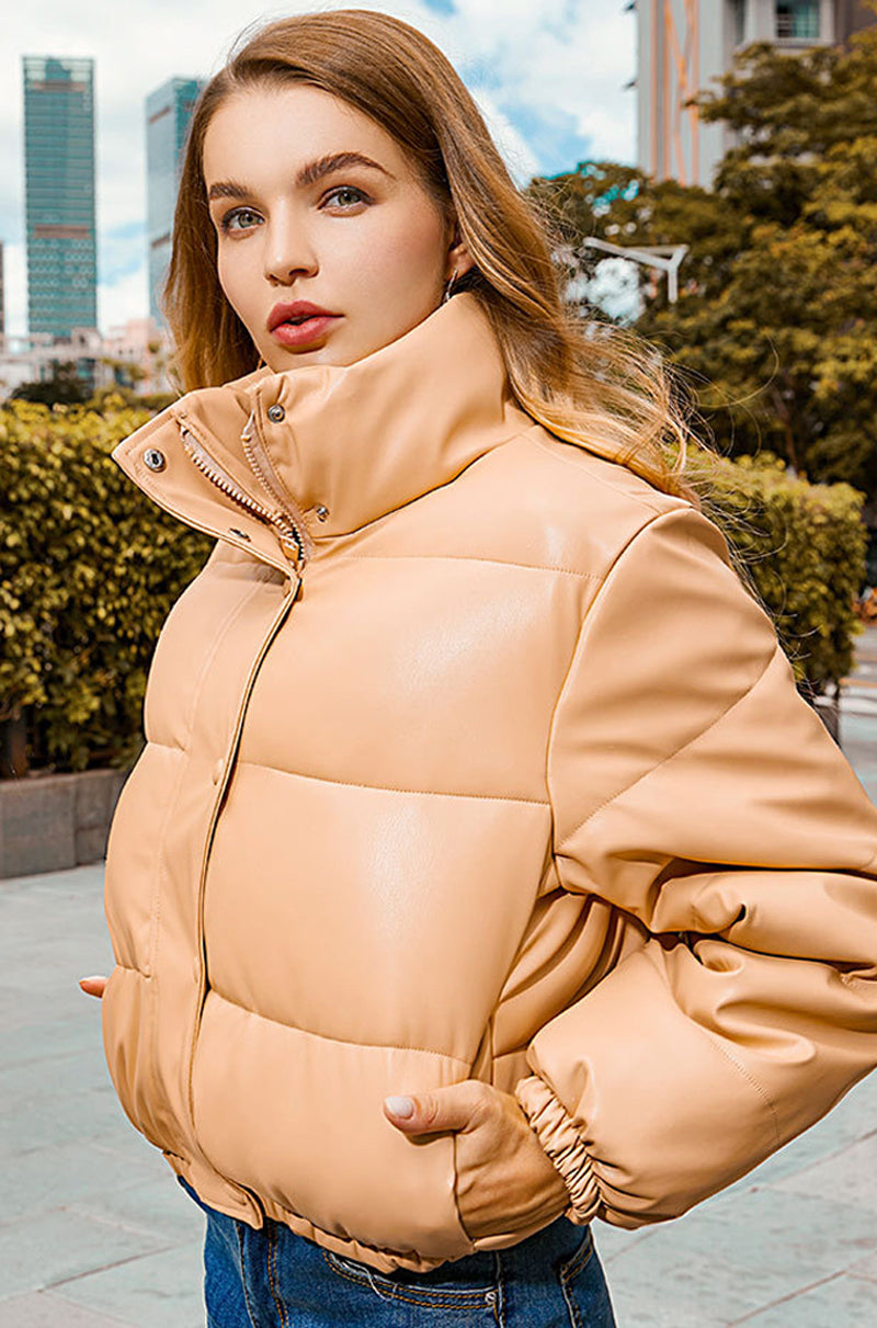 Levefly - Winter Warm Thick PU Leather Coats - Streetwear Fashion - levefly.com