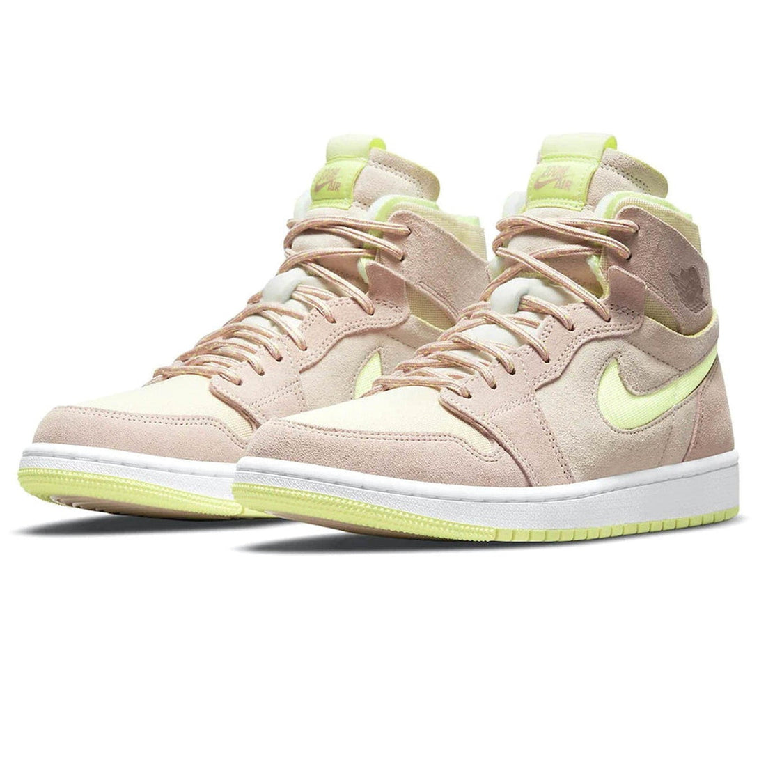 Air Jordan 1 High Wmns Zoom Comfort 'Lemon Twist'- Streetwear Fashion 950 - levefly.com