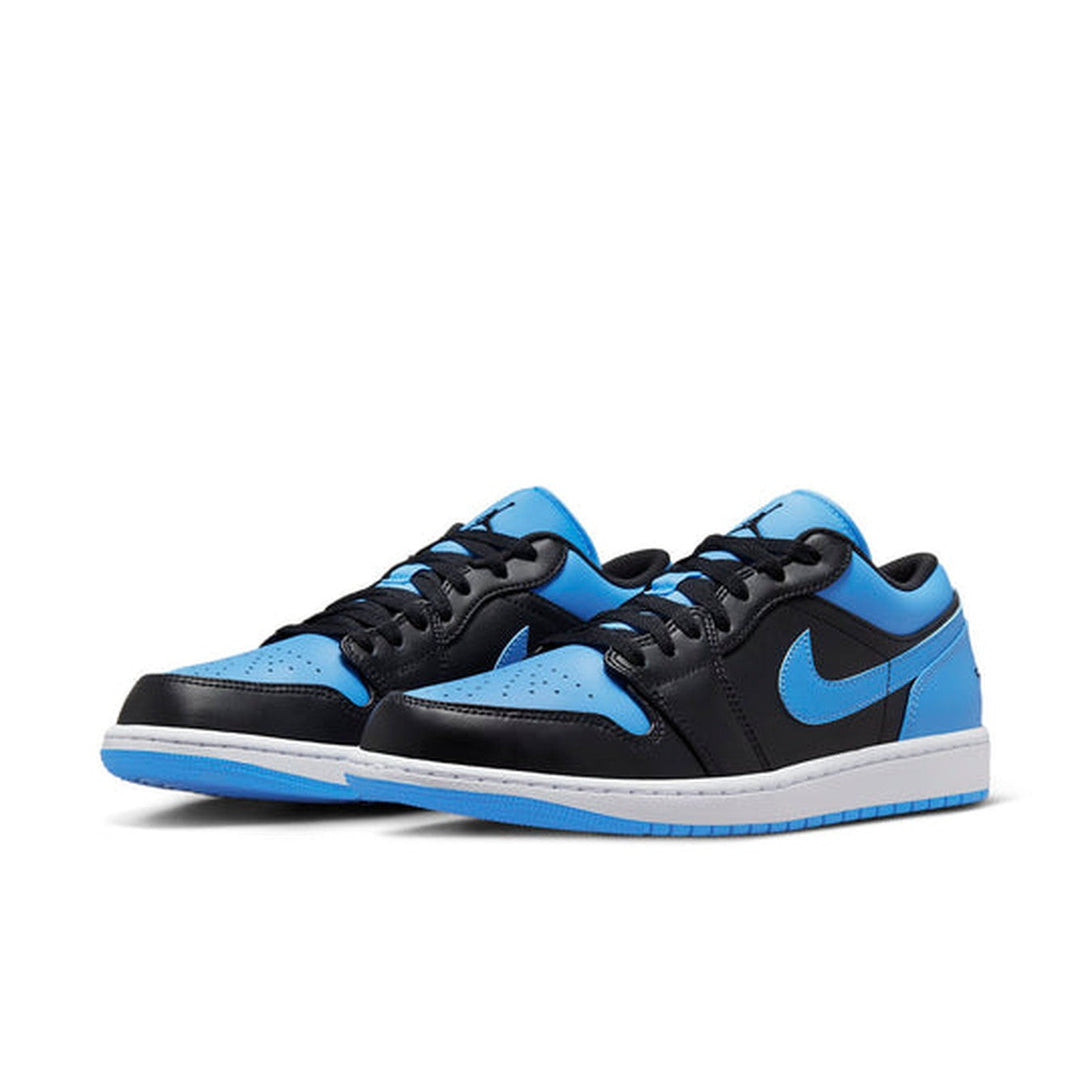 Air Jordan 1 Low 'Black University Blue'- Streetwear Fashion 950 - levefly.com