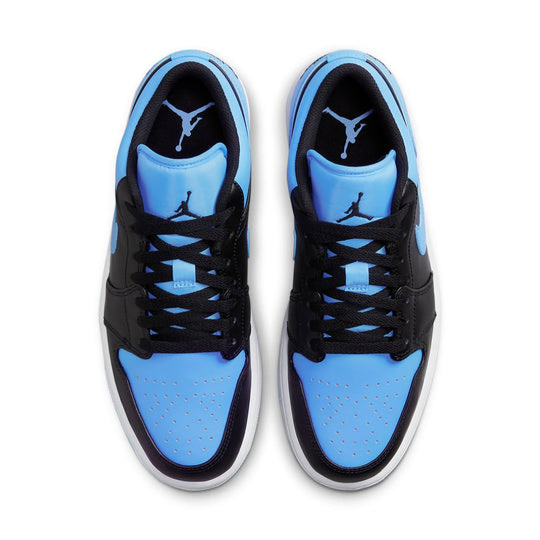 Air Jordan 1 Low 'Black University Blue'- Streetwear Fashion 950 - levefly.com