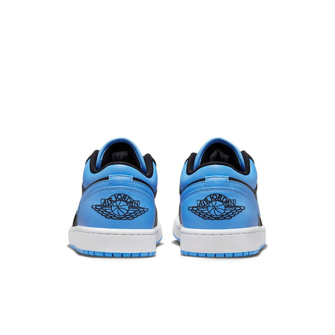 Air Jordan 1 Low 'Black University Blue'- Streetwear Fashion 950 - levefly.com