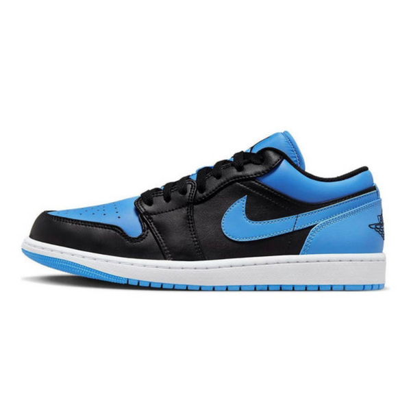 Air Jordan 1 Low 'Black University Blue'- Streetwear Fashion 950 - levefly.com