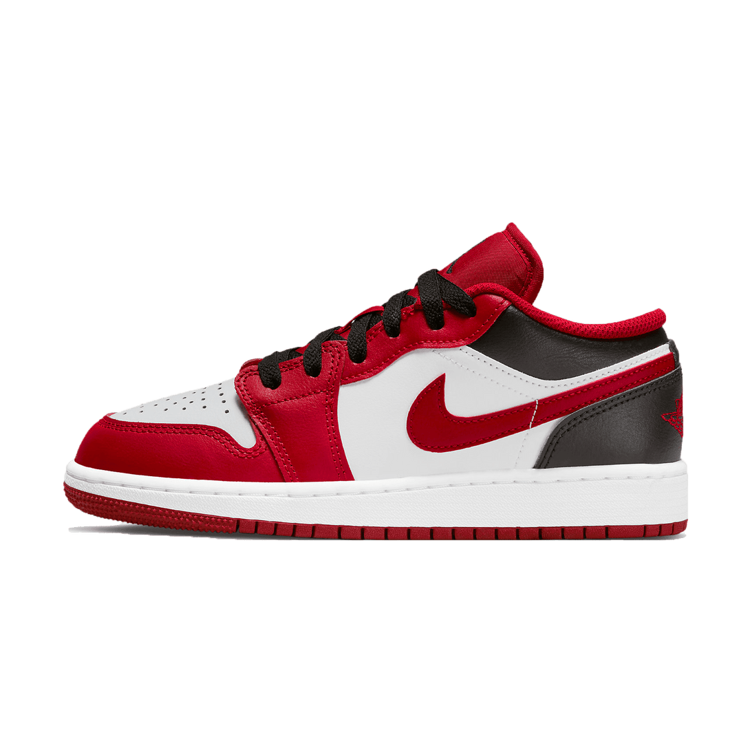 Air Jordan 1 Low GS 'Reverse Black Toe'- Streetwear Fashion 950 - levefly.com