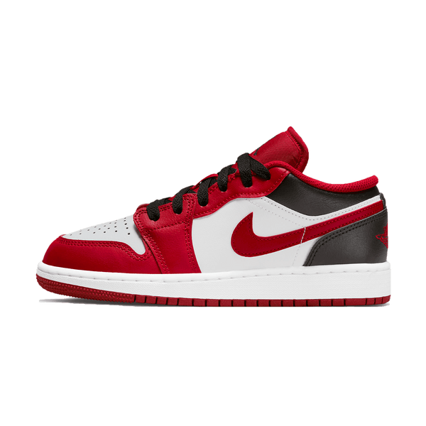 Air Jordan 1 Low GS 'Reverse Black Toe'- Streetwear Fashion 950 - levefly.com