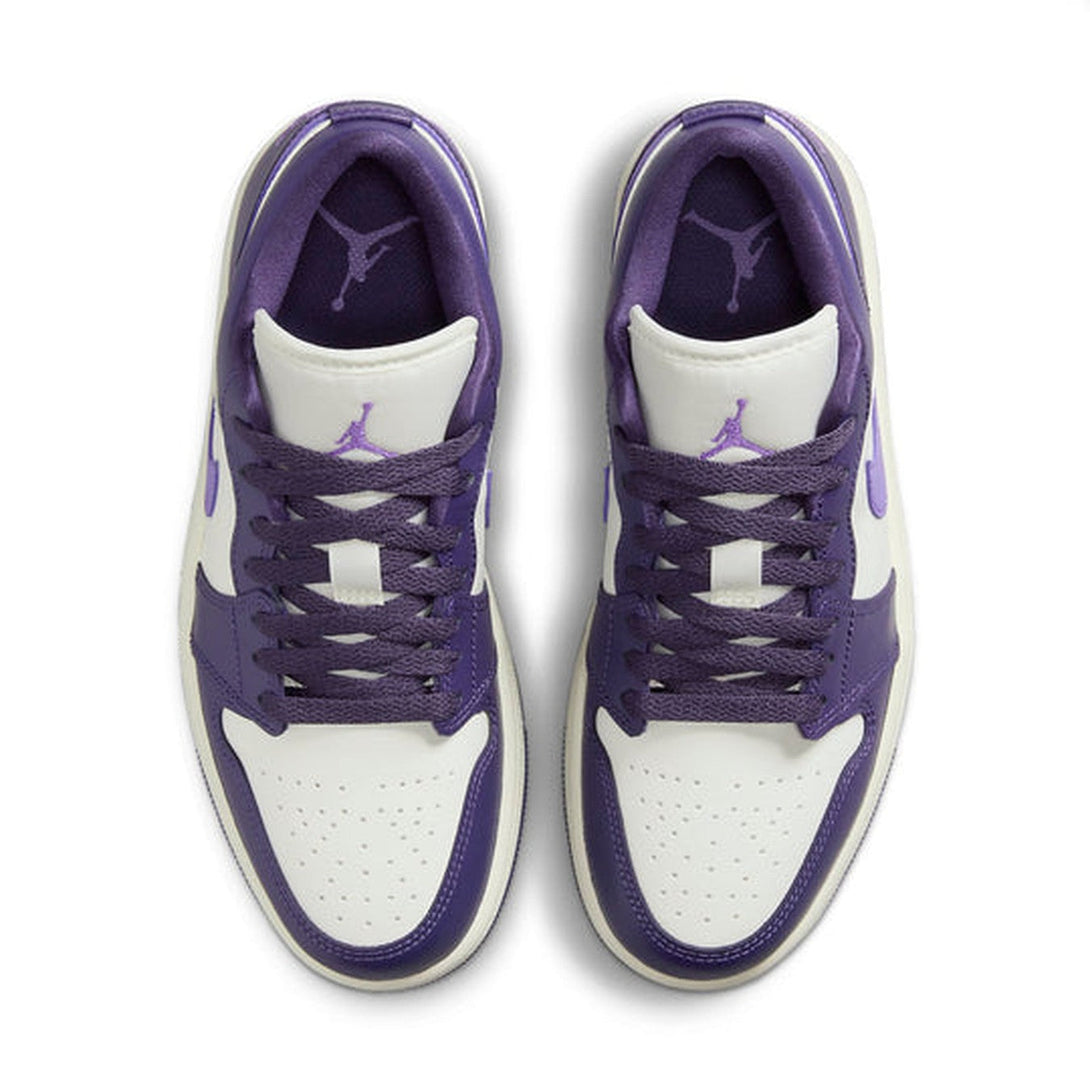 Air Jordan 1 Low 'Purple Sail' Wmns- Streetwear Fashion 950 - levefly.com